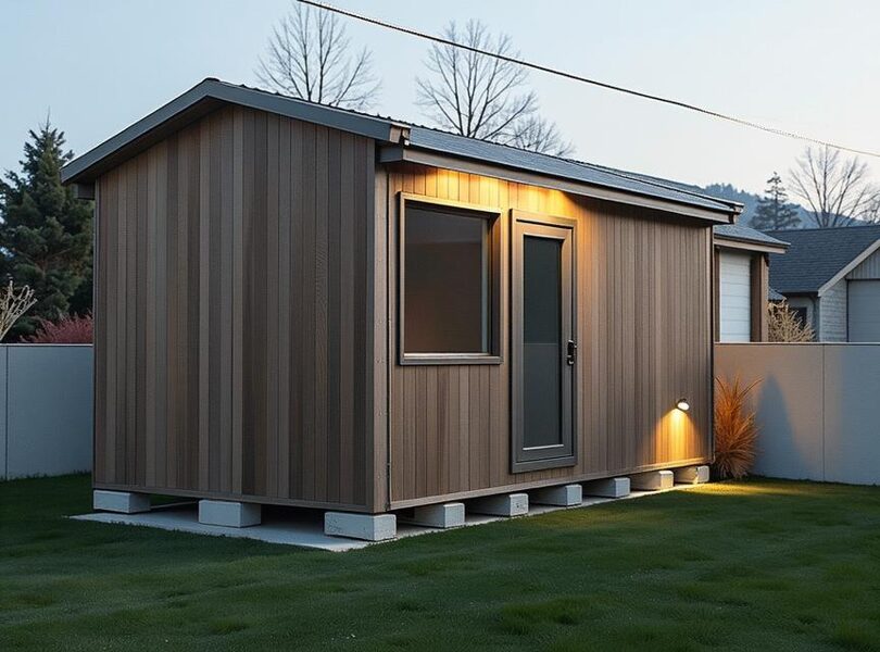 Siltināta moduļu māja ar pirti un dušu Liezēre